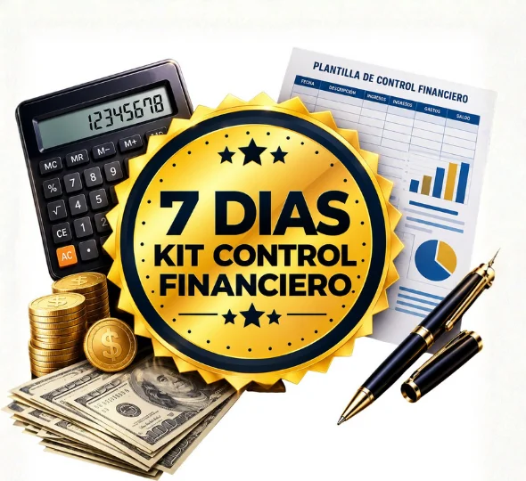 Sello de garantía de 7 días del Kit de Control Financiero